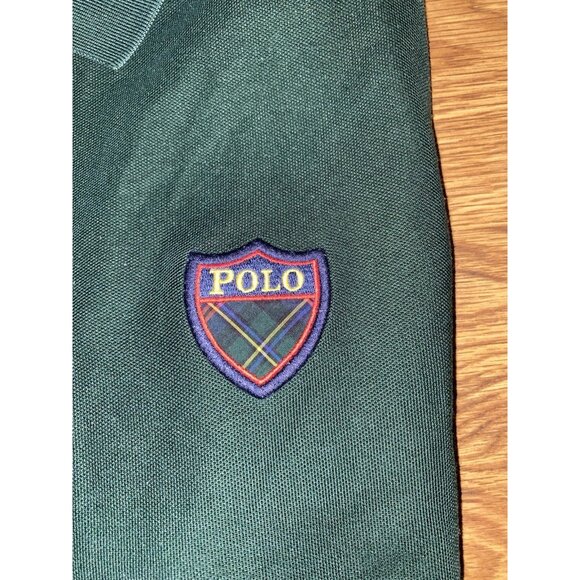 Vintage 90s Polo Ralph Lauren Golf Mens Green Polo Shirt Size XXL - Picture 2 of 3